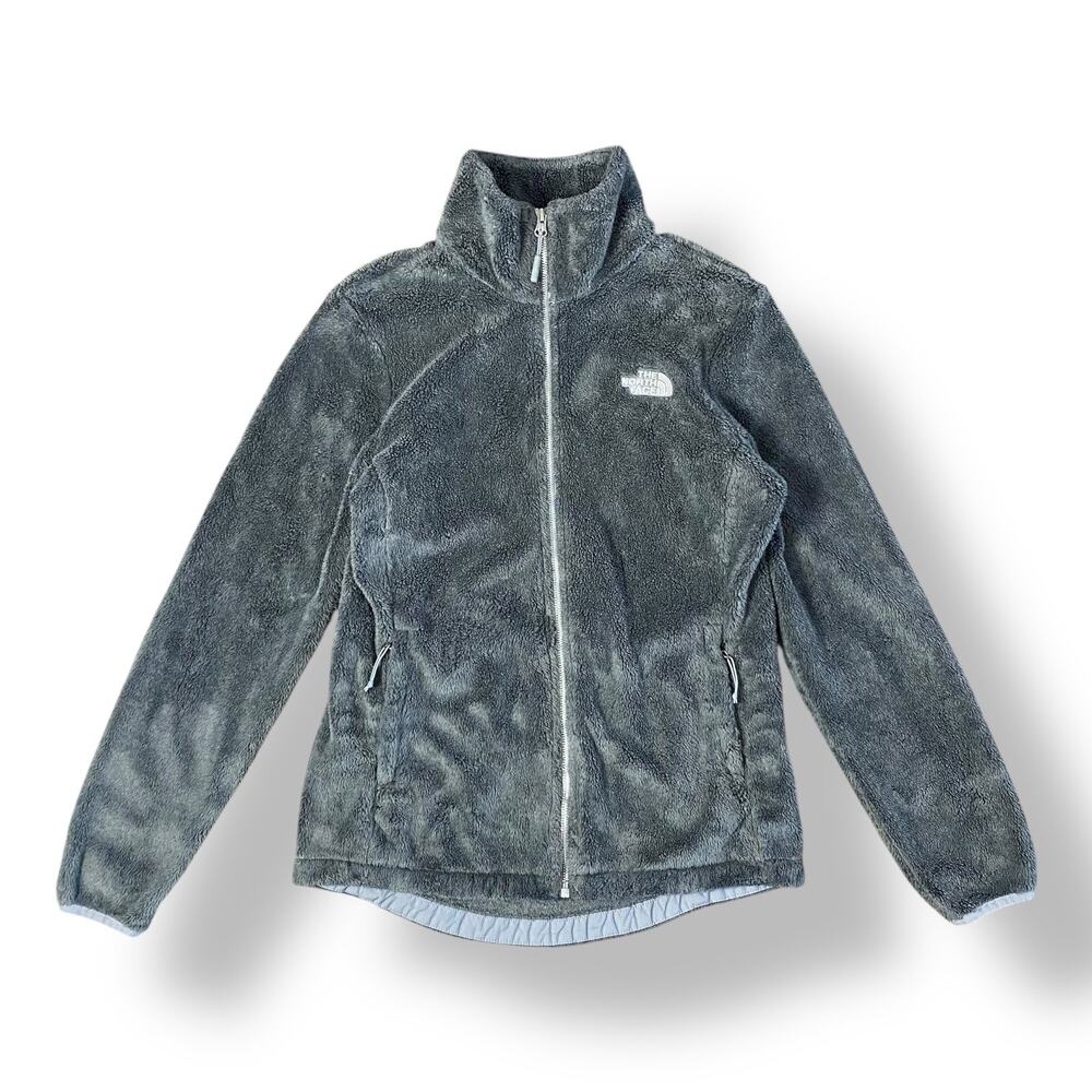 The North Face Womens Mid Grey Osito Jacket Size S Basic Outdoors